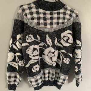 90s ski sweater